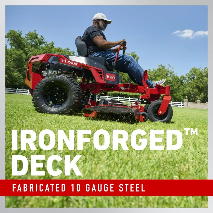 Iron Forced Deck Fabricated 10 Gauge Steel